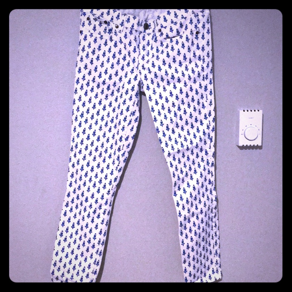 J. Crew toothpick ankle jeans